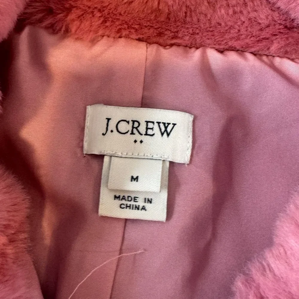 J Crew Women’s faux fur vest from J Crew size M - Picture 3 of 16
